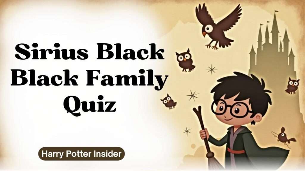 Sirius Black Black Family Quiz