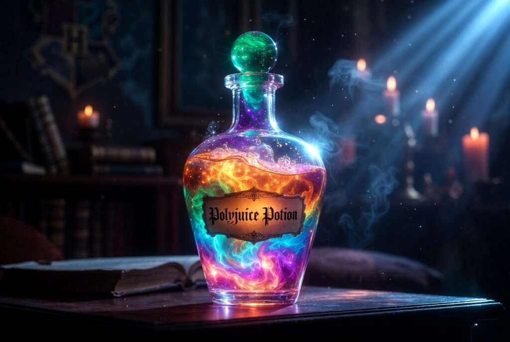harry potter potion lamp