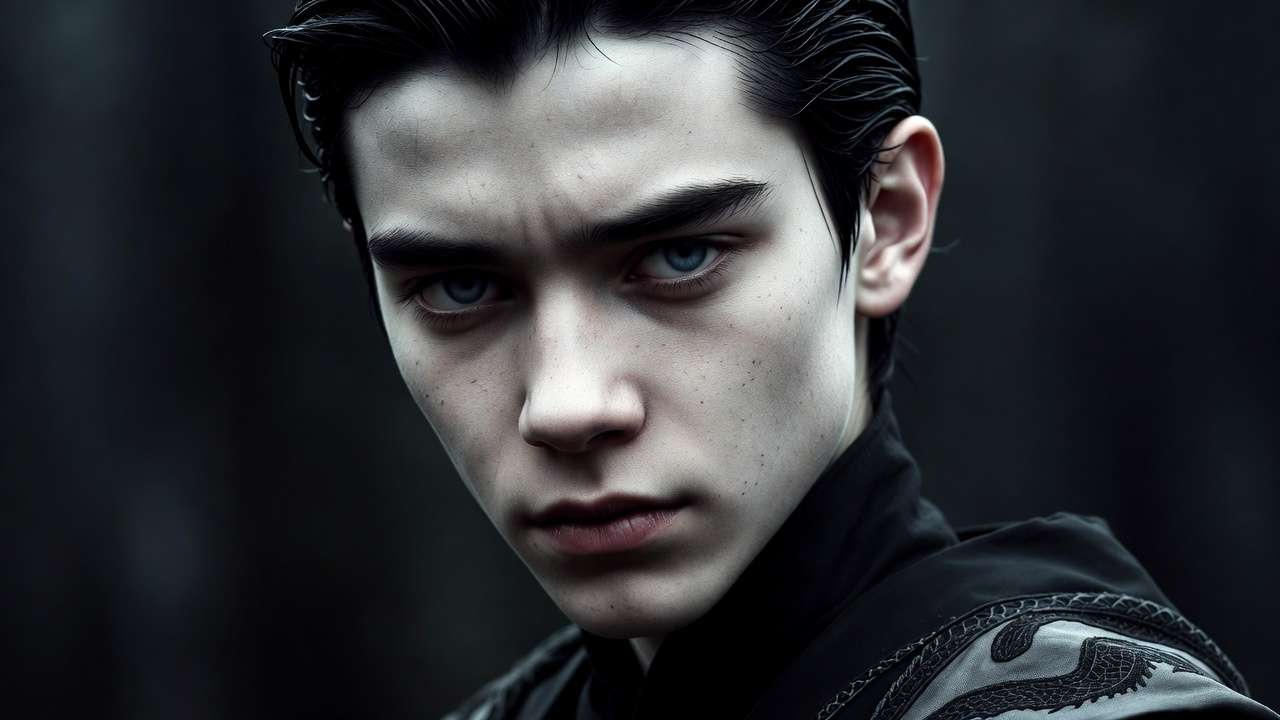 Frank Dillane as 16-year-old Tom Riddle chilling close-up Harry Potter and the Half-Blood Prince