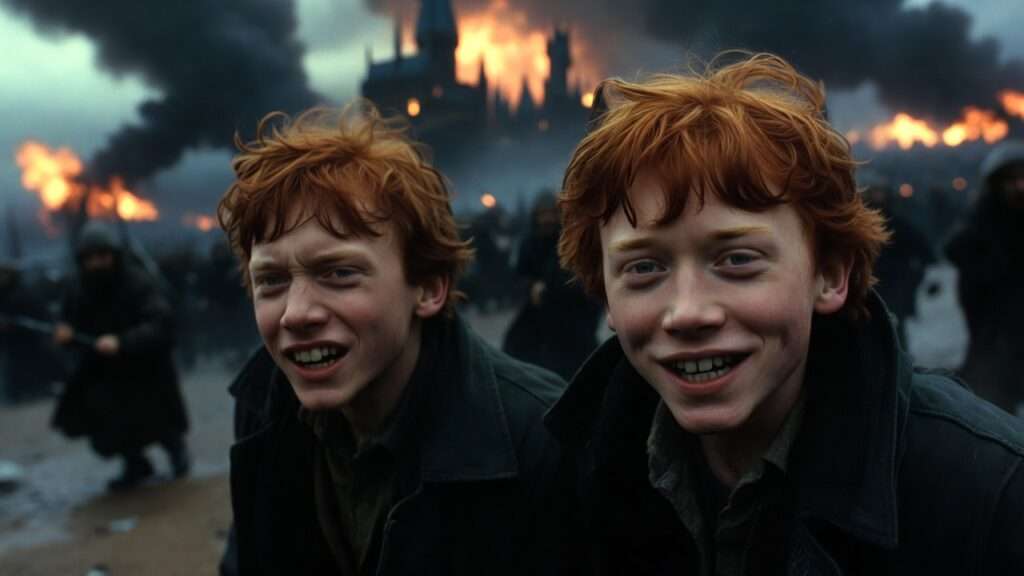 harry potter did fred or george die