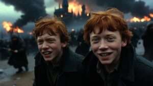 harry potter did fred or george die