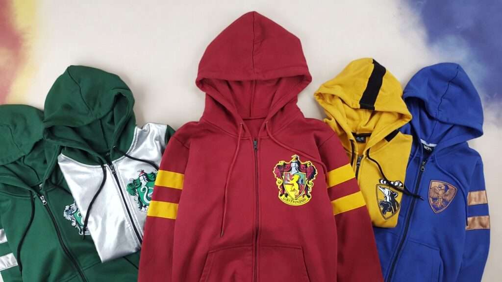 harry potter hoodie zip up