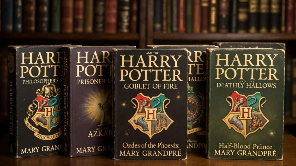 harry potter books vintage