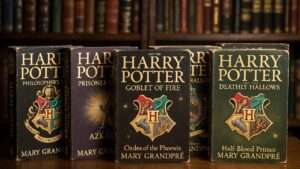 harry potter books vintage