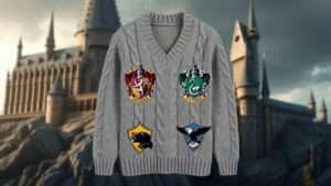 harry potter grey sweater
