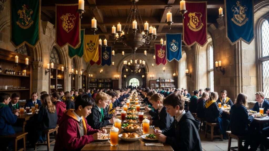 harry potter cafeteria