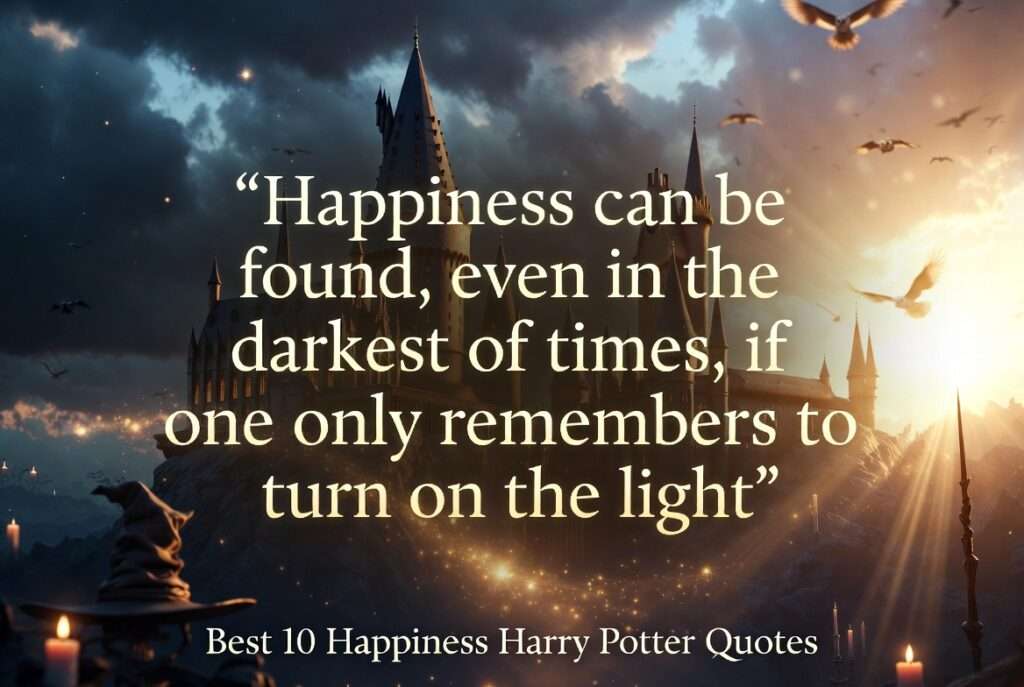 happiness harry potter quotes