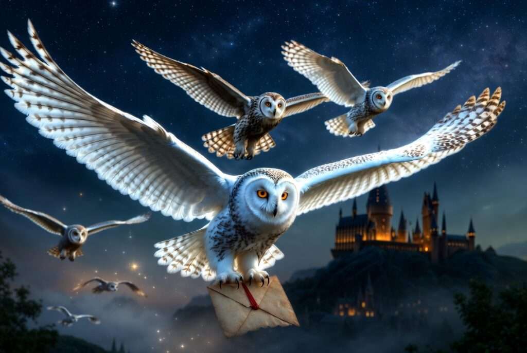 owls harry potter