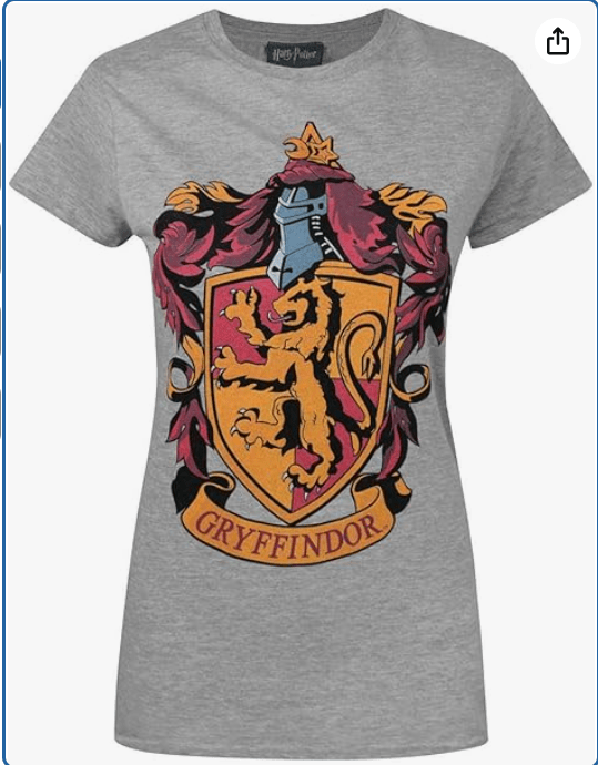 Official Harry Potter Gryffindor Women's T-Shirt
