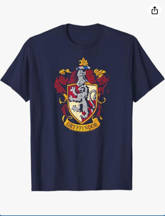 Harry Potter Gryffindor House Crest T-Shirt
