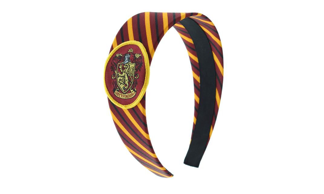 Bioworld Harry Potter Headbands for Women and Girls' Hogwarts Houses Gryffindor Slytherin Ravenclaw Hufflepuff Hogwarts (Gryffindor)