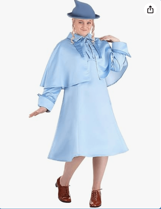 Fun Costumes Plus Size Fleur Delacour Costume for Women - Deluxe Harry Potter Beauxbatons Academy Outfit w/Dress, Cape & Hat