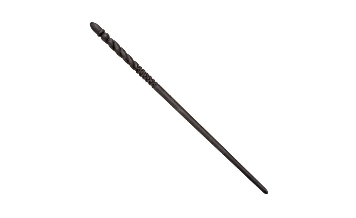 The Noble Collection Harry Potter Replica Wand in Ollivanders Box - Ginny Weasley 36cm, Black
