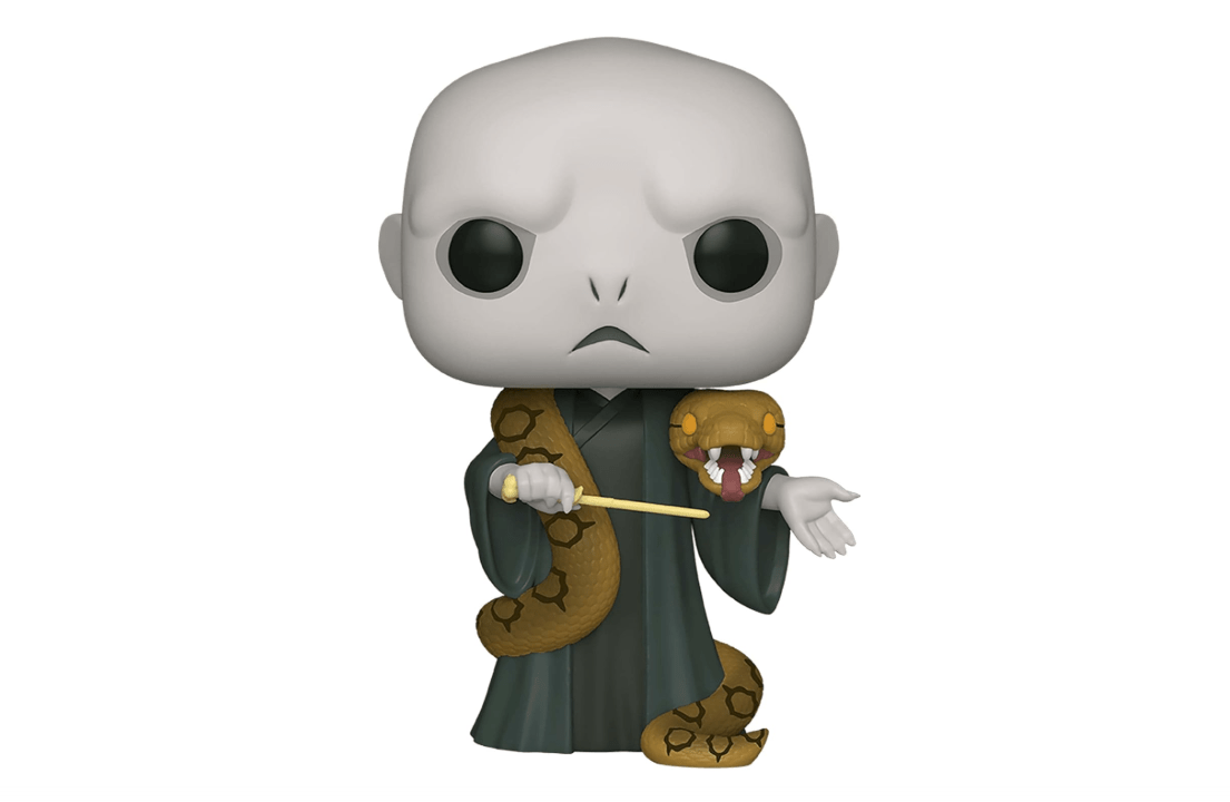 Funko Pop! Harry Potter: Harry Potter- 10" Voldemort with Nagini, Multicolor, Model:48037