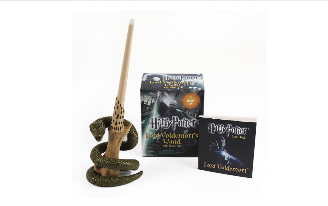 Harry Potter Voldemort's Wand with Sticker Kit: Lights Up! (RP Minis)
