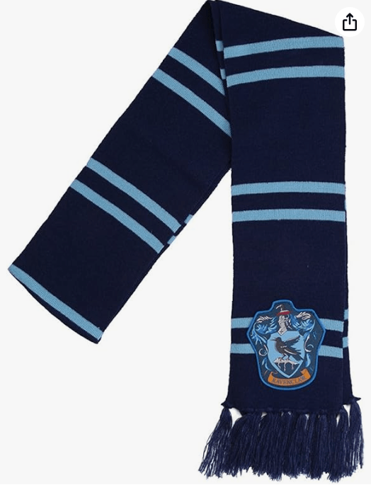 Harry Potter Ravenclaw House Knit Winter Scarf 