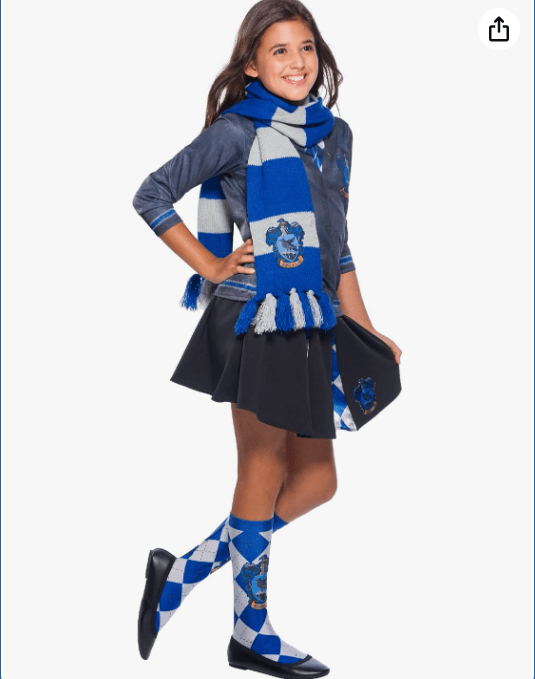 Rubie's Adult Harry Potter Scarf, Ravenclaw 