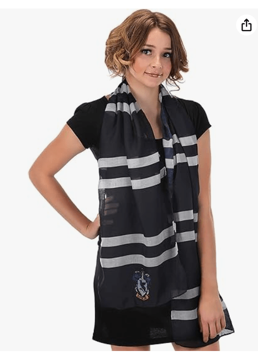 Hogwarts Ravenclaw Lightweight Scarf - Officially Licensed, One Size Fits Most
