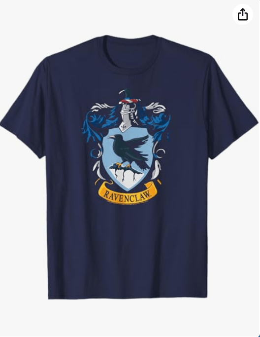 Harry Potter Ravenclaw House Crest T-Shirt 