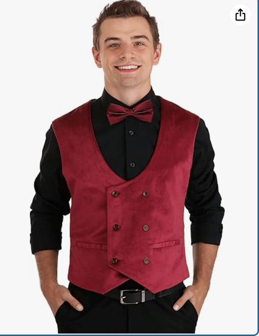 Men's Harry Potter Hufflepuff Blazer Suit Coat for Adults | Hogwarts Themed Velvet Jacket | Wizarding World Outfit 