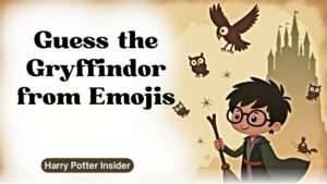 Guess the Gryffindor from Emojis