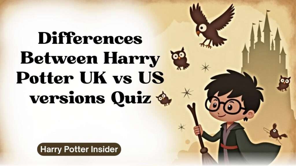 Differences Between Harry Potter UK vs US versions Quiz