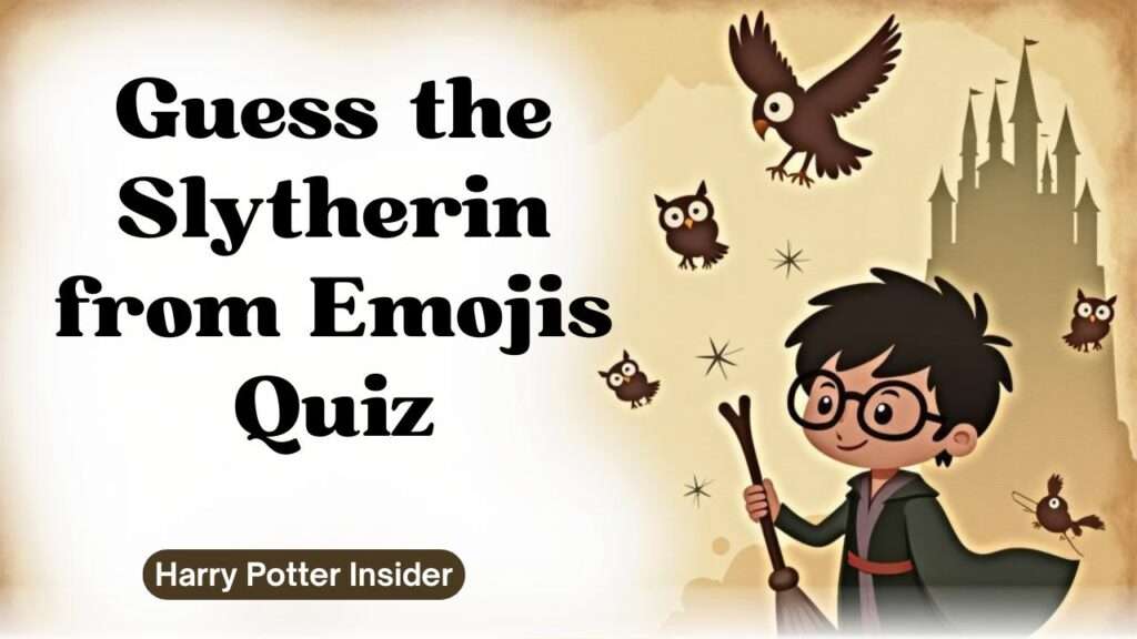 Guess the Slytherin from Emojis Quiz