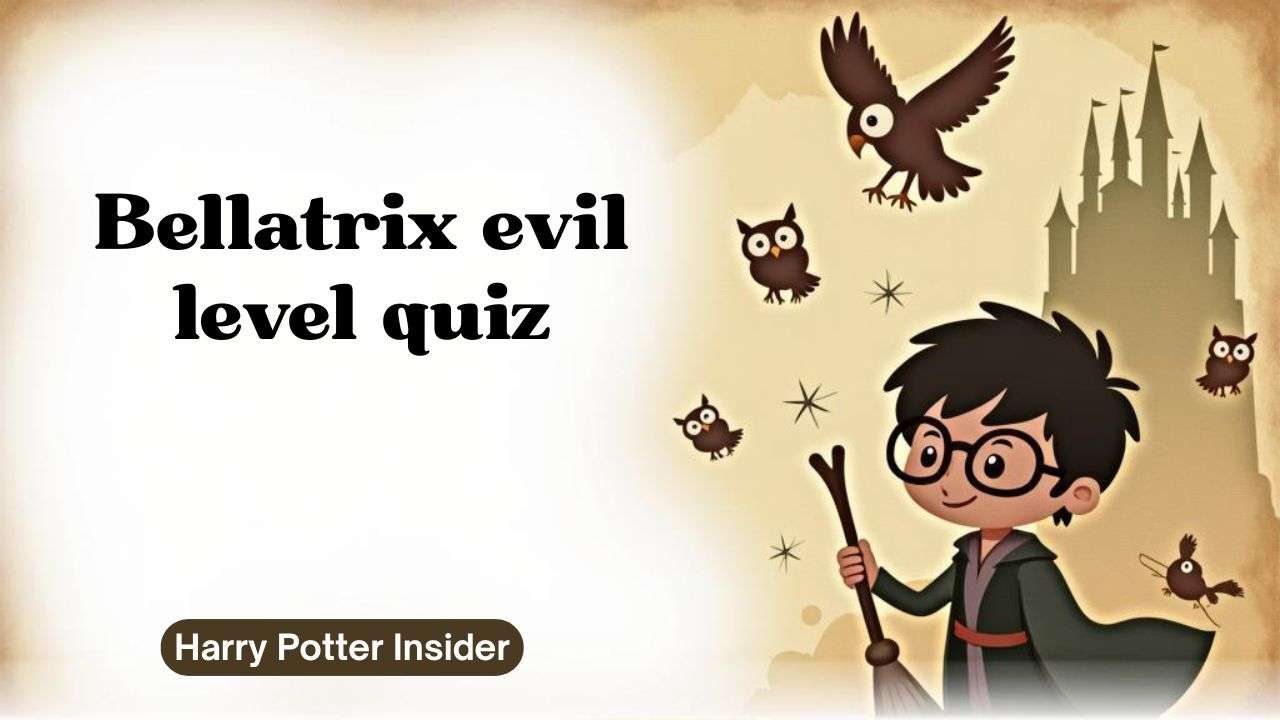 Bellatrix Evil Level Quiz – How Dark Are You?