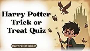 Harry Potter Trick or Treat Quiz