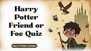 Harry Potter Friend or Foe Quiz