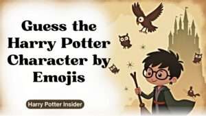 Guess the Harry Potter Character by Emojis