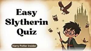Easy Slytherin Quiz