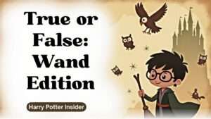 True or False: Wand Edition