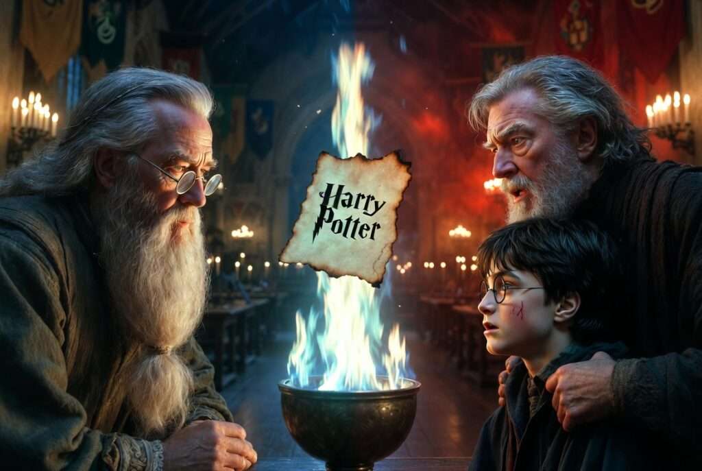Dumbledore Asked Calmly Goblet of Fire
