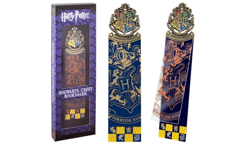 The Noble Collection Harry Potter Hogwarts Crest Bookmark 