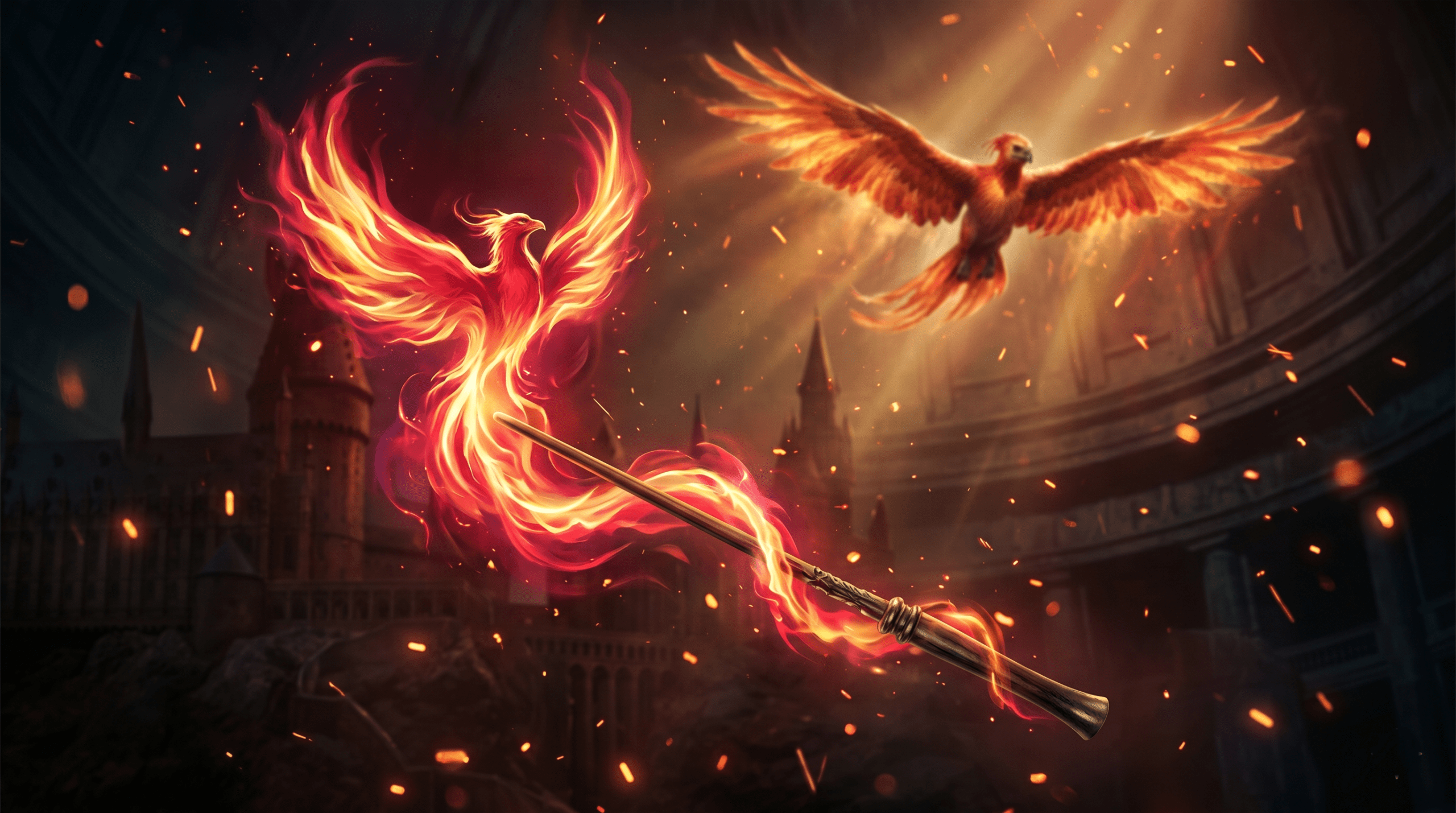 Phoenix feather wand core - Harry Potter's wand core from Fawkes explained