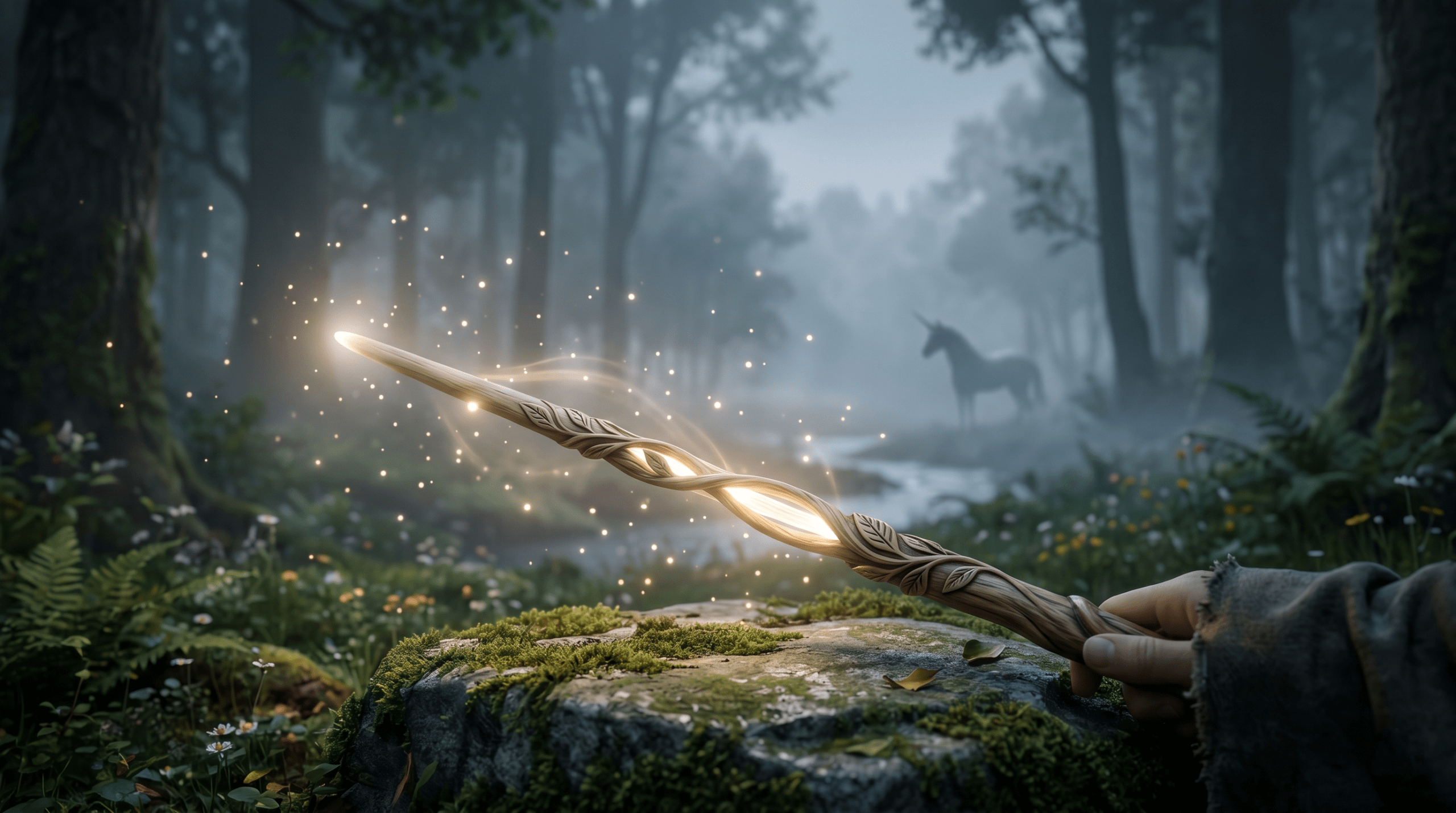 Unicorn hair wand core - consistent, loyal, and pure magic in Harry Potter wandlore