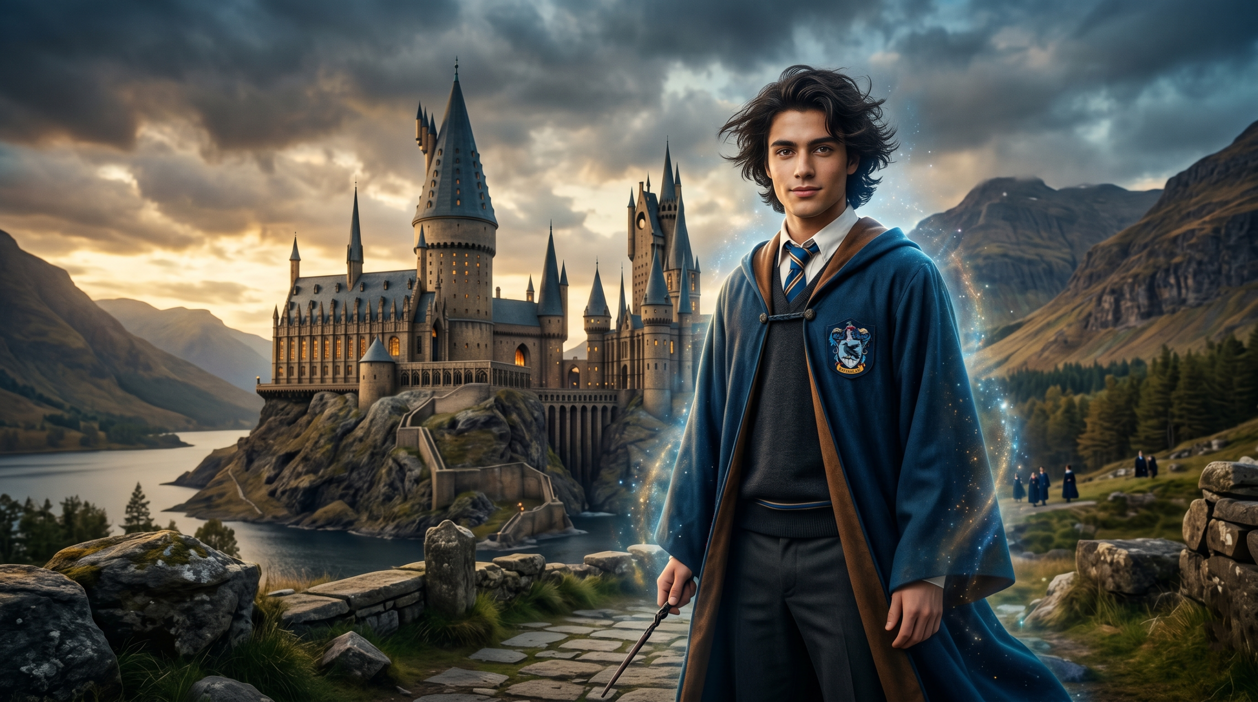 Portrait of Roger Davies, the underrated Ravenclaw Quidditch Captain from Harry Potter
