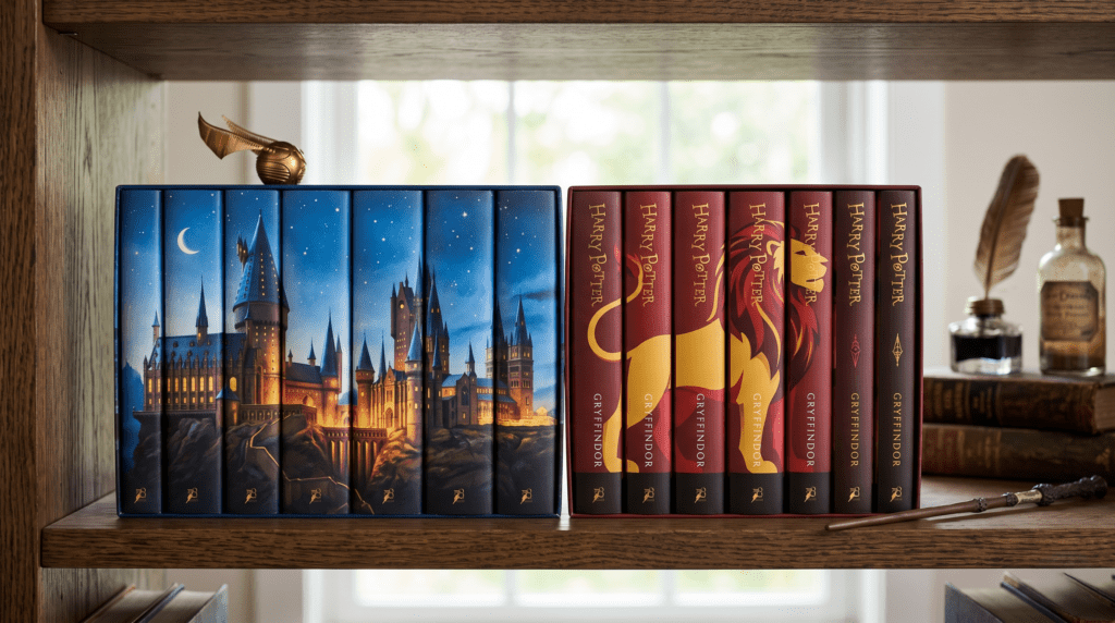 harry potter dust jackets
