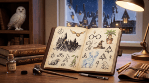 harry potter doodles