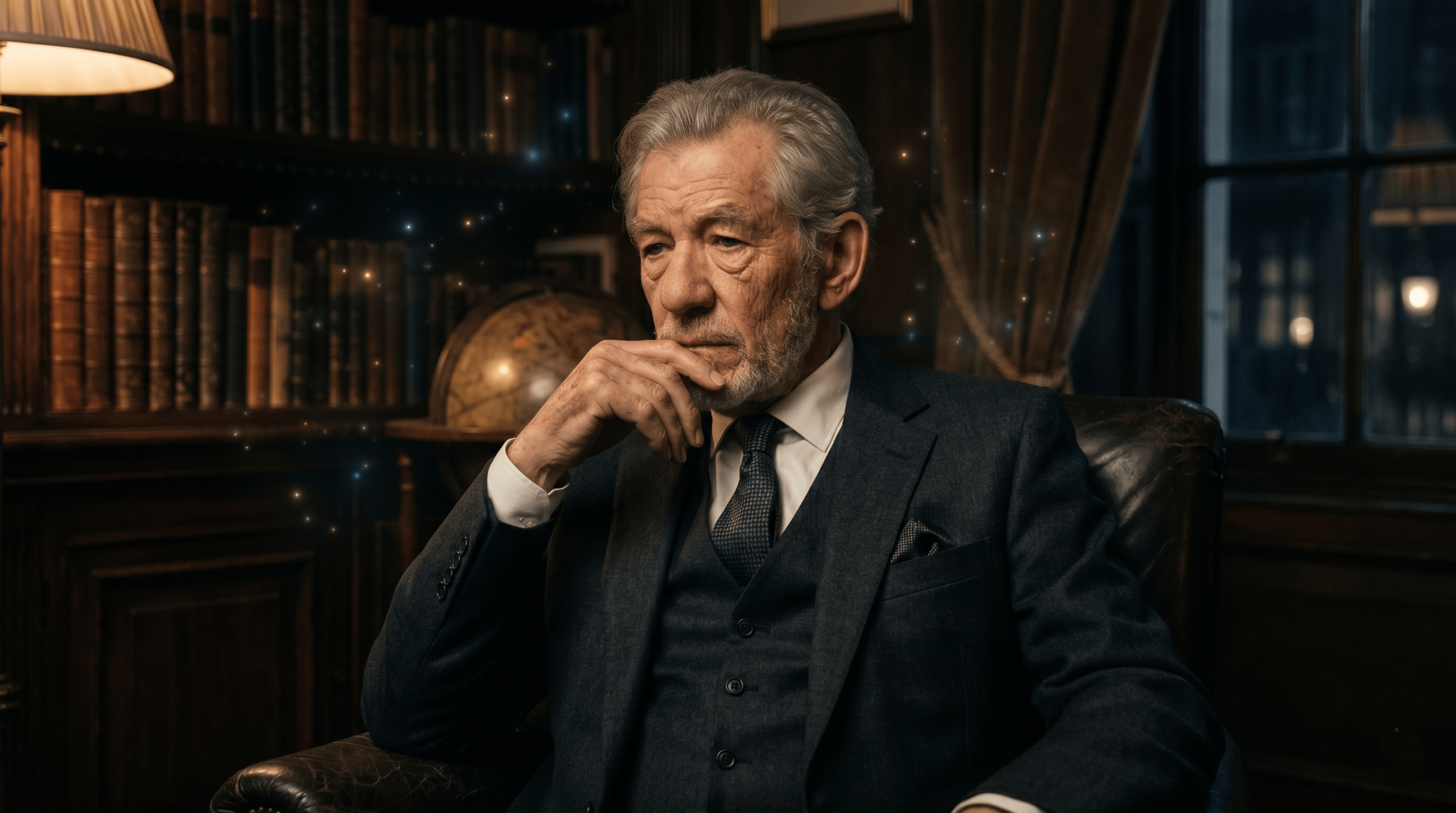 Ian McKellen as Gandalf in The Lord of the Rings