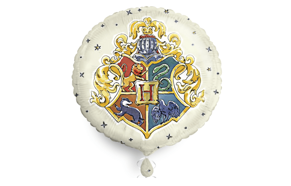 Unique Gold Harry Potter Foil Balloon - 18" | Premium Quality Wizard-Themed Party Decoration - Perfect for Birthdays and Magical Events, 1 Pc.

