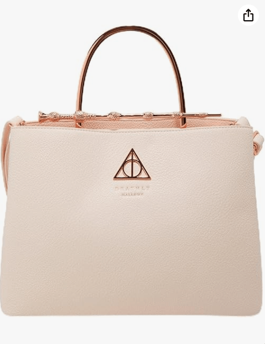 BoxLunch Loungefly Harry Potter Deathly Hallows Elder Wand Handbag Exclusive 