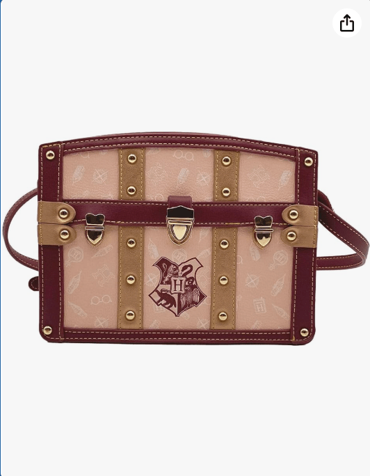 Danielle Nicole Harry Potter Hogwarts Express Luggage Bag Standard, Red 