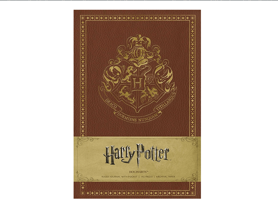 Harry Potter Hogwarts Hardcover Ruled Journal 