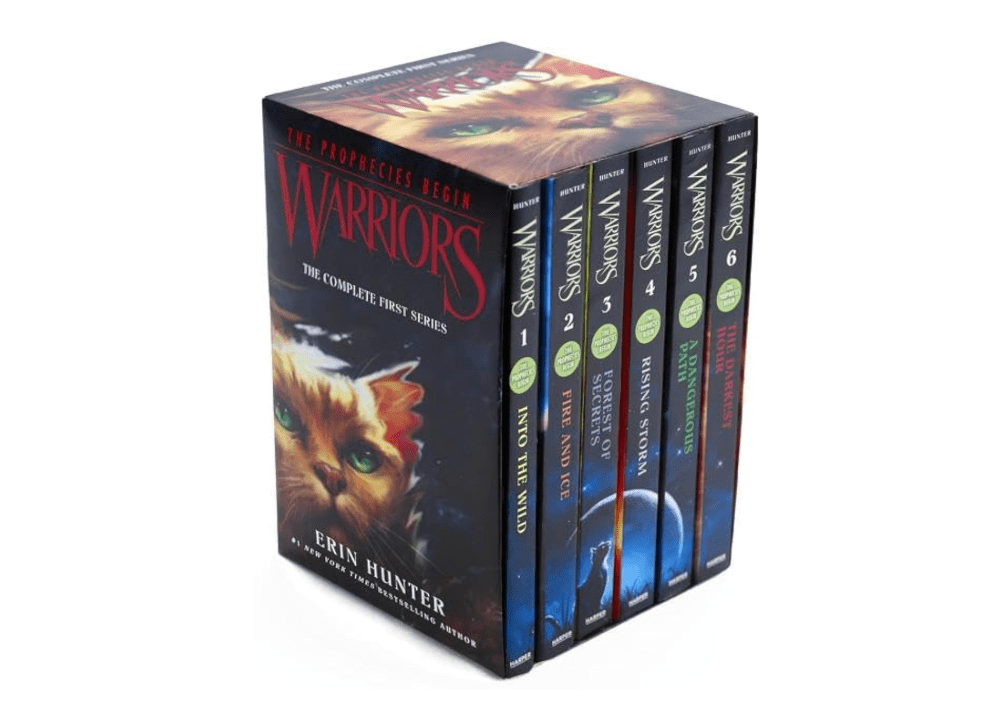 Warriors Box Set: Volumes 1 to 6: The Complete First Series (Warriors: The Prophecies Begin) 
