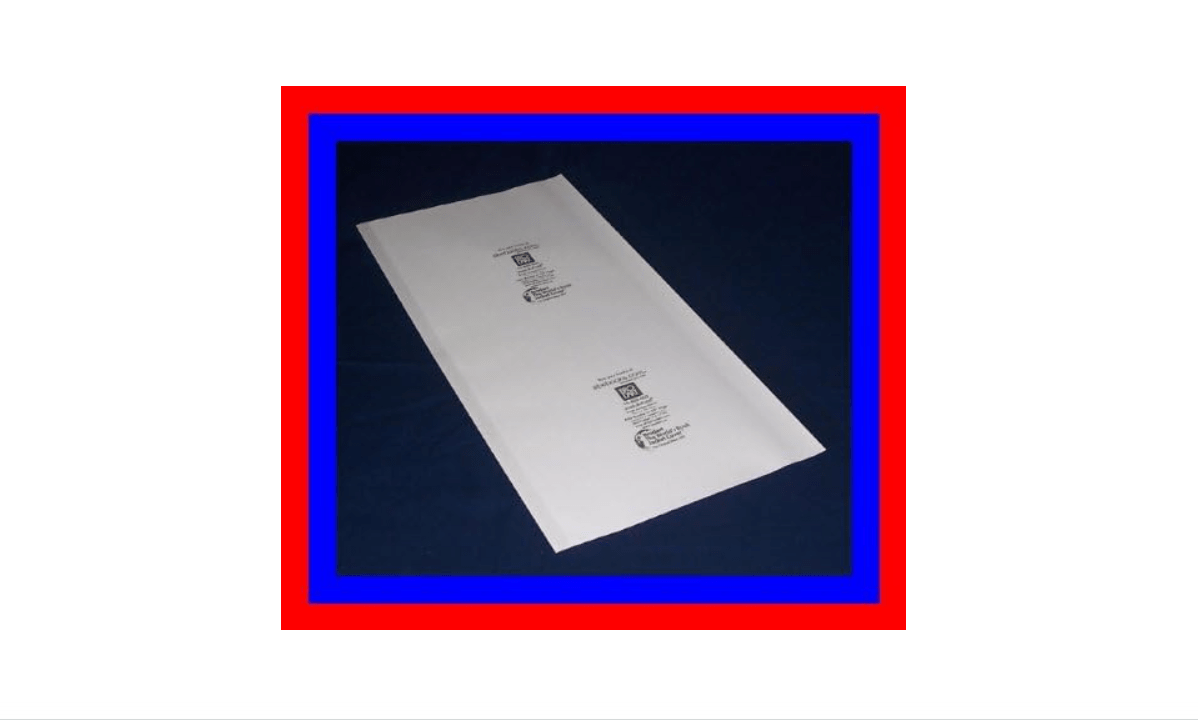 25-10" x 21" Brodart Book Jacket Covers - Clear Mylar, Adjustable, Center-Loading 