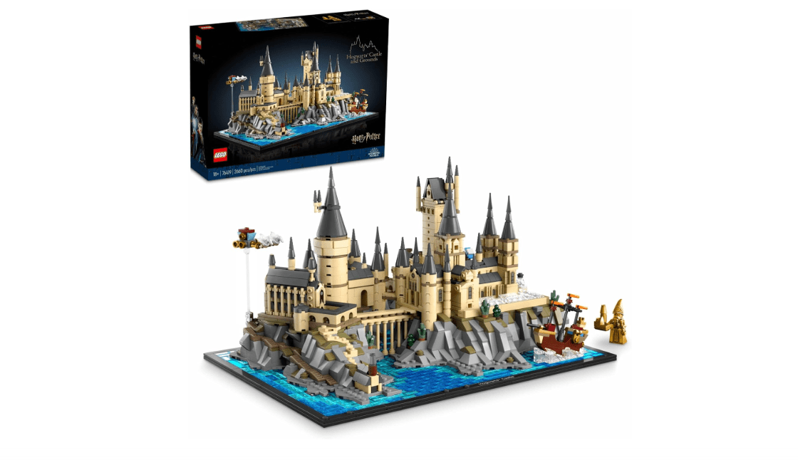 LEGO Harry Potter Hogwarts Castle and Grounds 76419 Building Set, Gift Idea for Adults, Buildable Display Model, Collectible Harry Potter Playset, Recreate...
