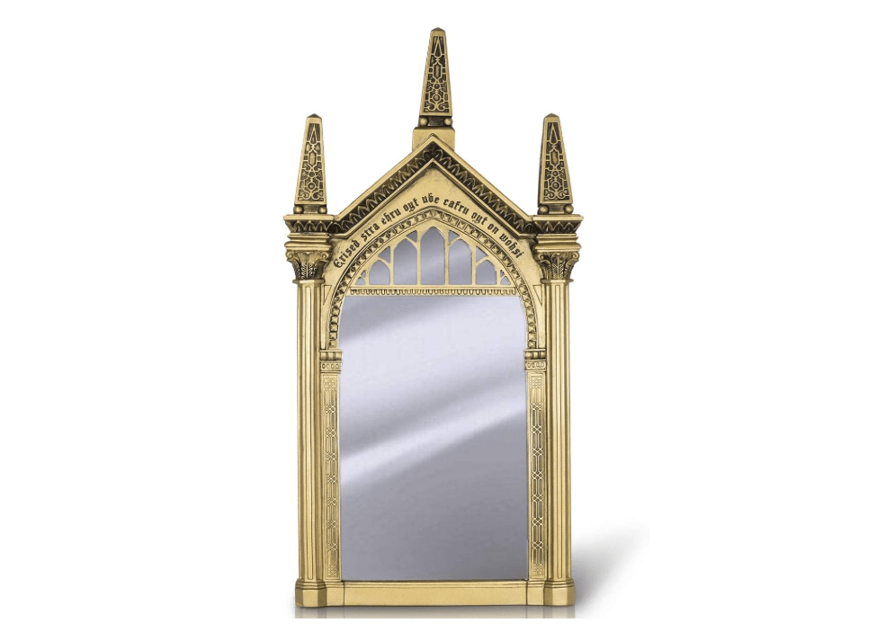 Harry Potter Replica Mirror of Erised Wall Decor | Hanging Mirror For Entryway, Living Room, Bedroom | Collectible Wizarding World Vanity Mirror | 25 x 10...

