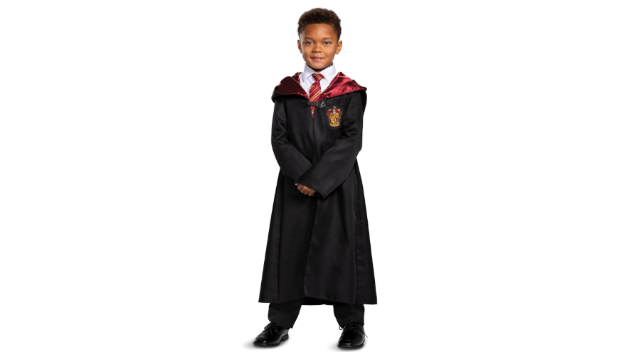 Disguise Harry Potter Gryffindor Robe, Official Wizarding World Costume Robes, Classic Kids Size Dress Up Accessory, Child Size (10-12) 